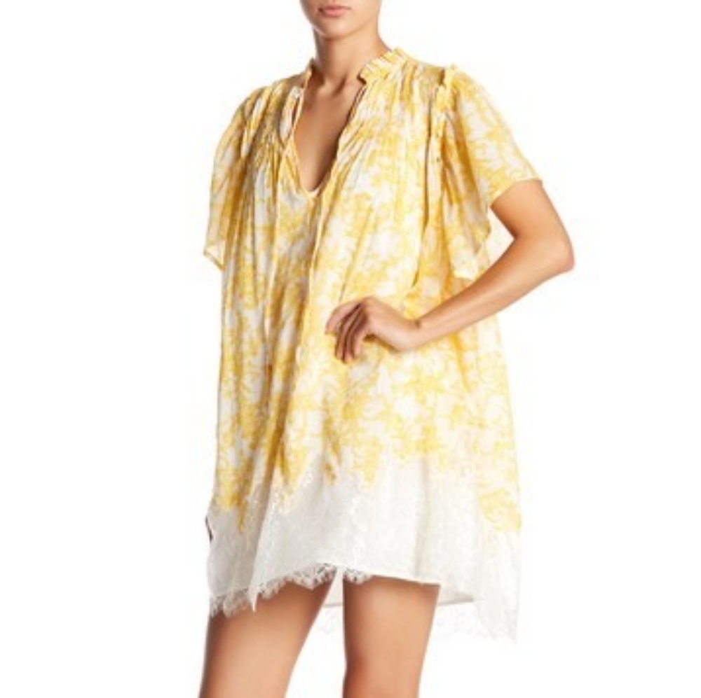 ISO Free People Marigold Tunic Mini Dress